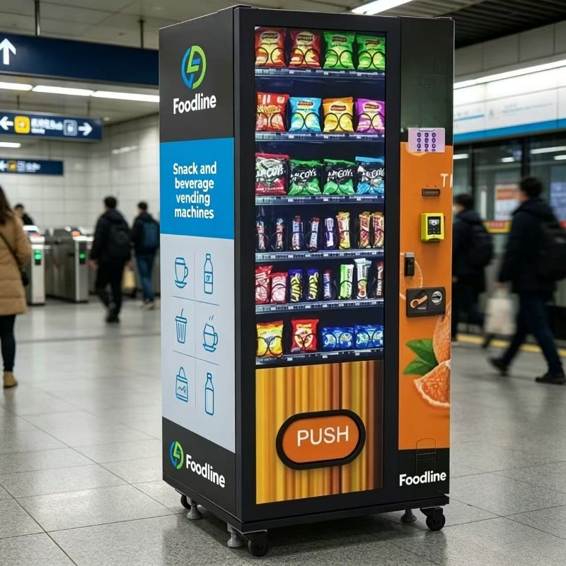 Food Snacks Drinks - Automaty vendingowe z indywidualnie dostosowanymi kombinacjami