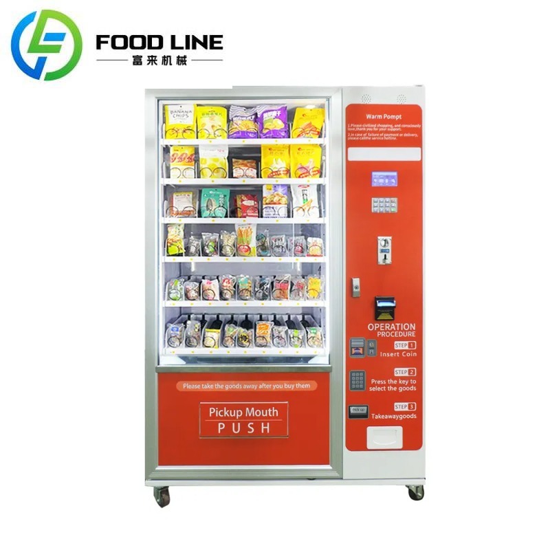 Food Snacks Drinks - Automat sprzedający z indywidualnie dostosowanymi przekąskami
