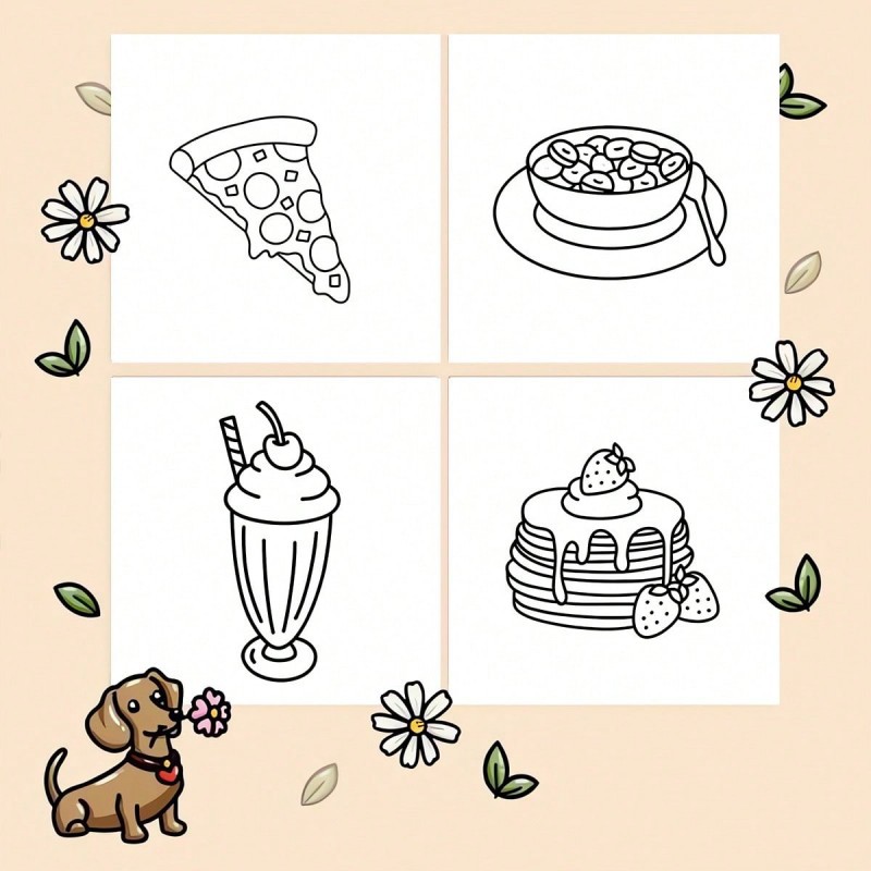 Nowa kolorowanka o tematyce je – Food Snacks Coloring Book recenzja i cena