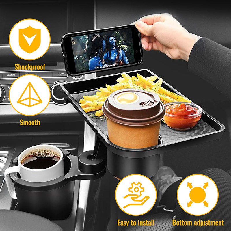 Uchwyt na kubek do samochodu,  – Food Snacks Drinks recenzja i cena