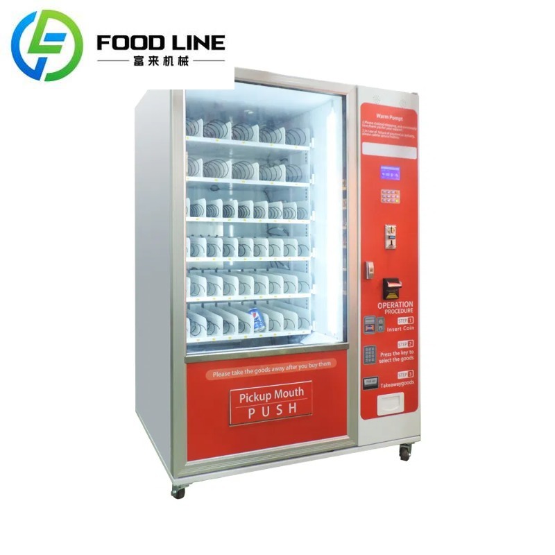 Automat sprzedający z indywidu – Food Snacks Drinks recenzja i cena