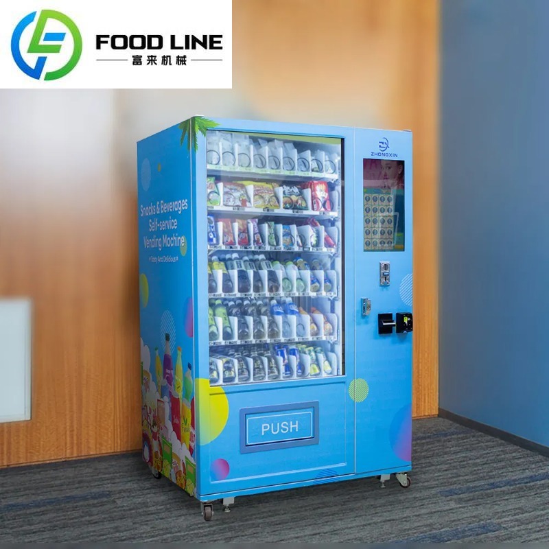 Automat sprzedający z indywidu – Food Snacks Drinks recenzja i cena