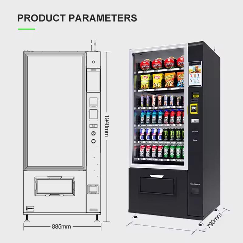 Automat Sprzedający Klasyczny  – Food Snacks Drinks recenzja i cena