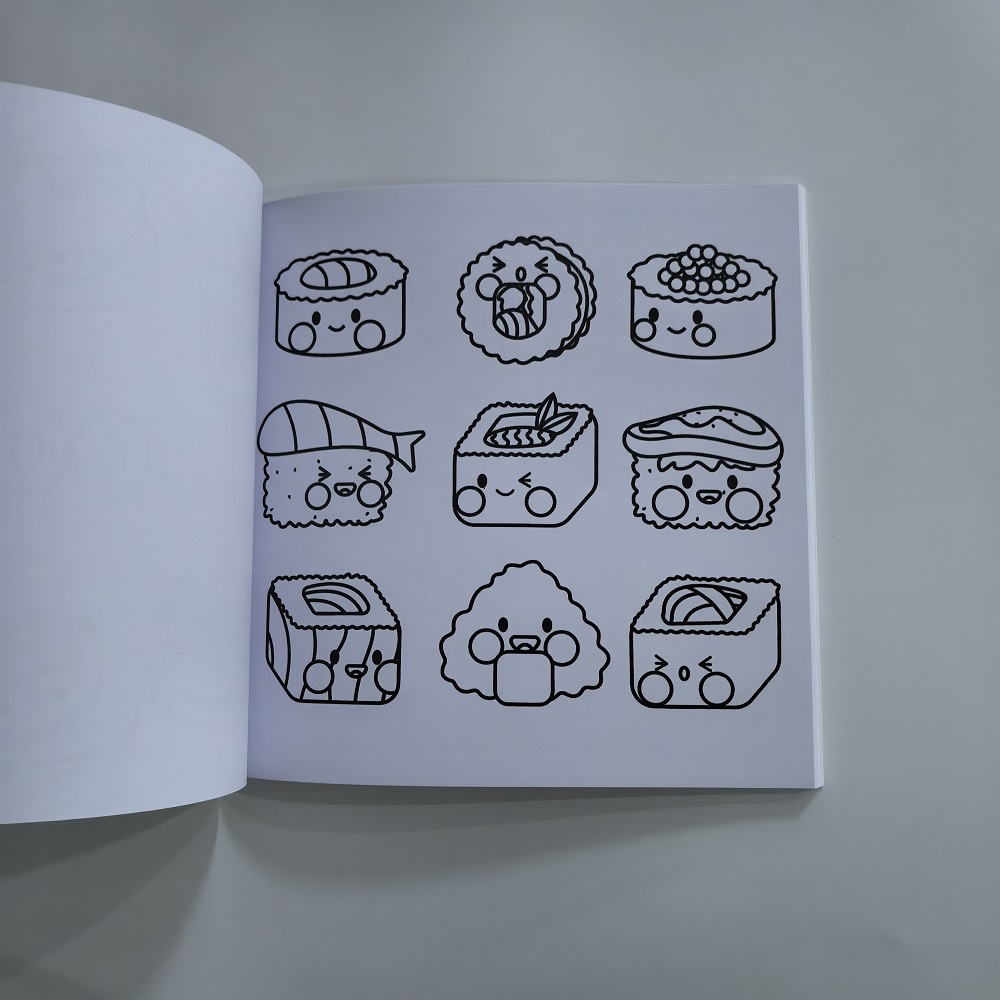 Książka do kolorowania dla dor – Food Snacks Coloring Book recenzja i cena