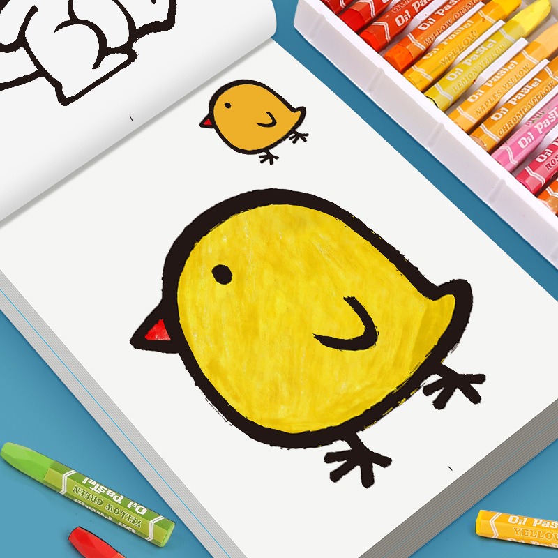 Książeczka do rysowania dla dz – Food Snacks Coloring Book recenzja i cena